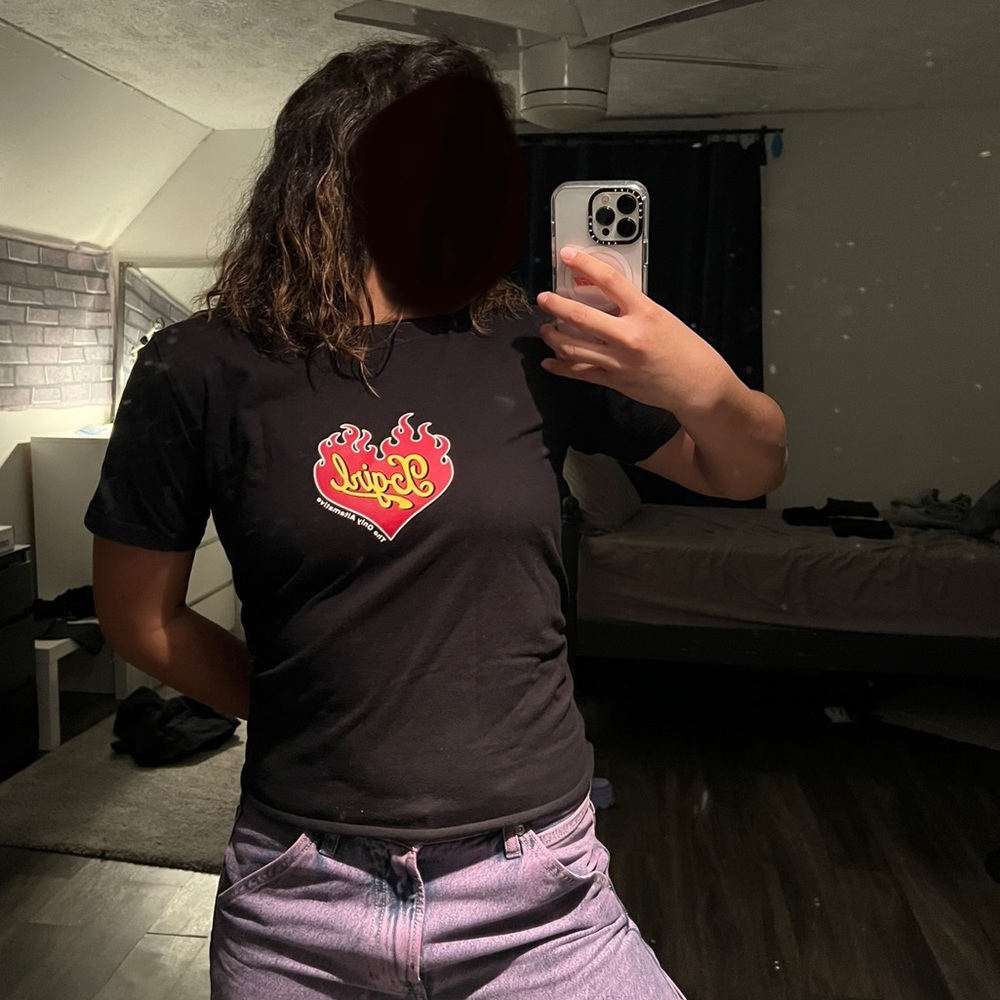 x-girl baby tee